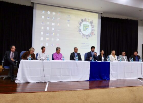 Presidente Paulinho dando Inicio ao Evento