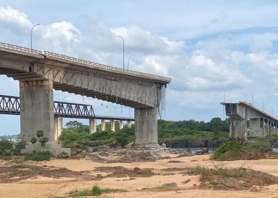 Morte é confirmada na queda da ponte entre Tocantins e Maranhão