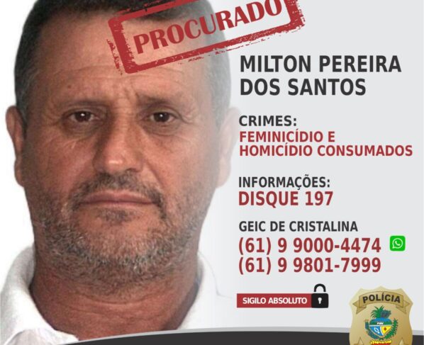 PCGO prende investigado por ajudar outro a matar mãe e padrasto de ex após fim de relacionamento