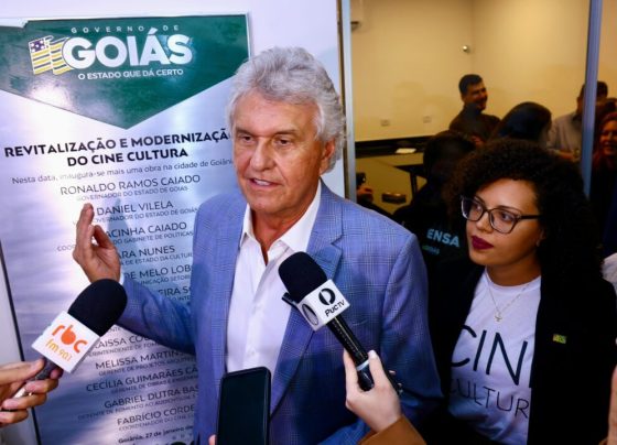 Cine Cultura é entregue revitalizado e com sessão de filme goiano premiado em Gramado
