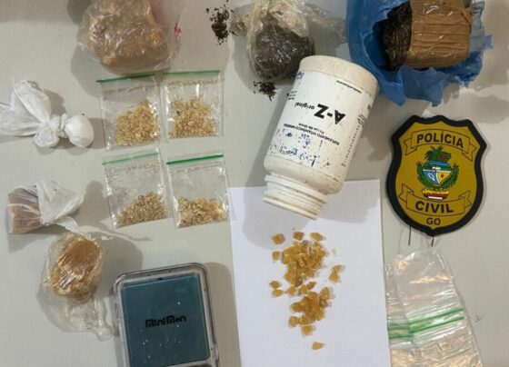 Dono de distribuidora de bebidas é preso, em Abadia, por tráfico de drogas