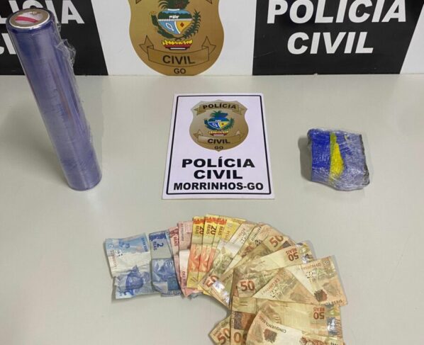 Menor é apreendido em flagrante por ato análogo ao tráfico de entorpecentes, em Morrinhos