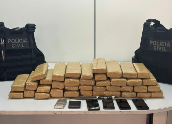 PCGO prende dupla por tráfico interestadual e intercepta droga oriunda de MG que seria enviada para o nordeste brasileiro
