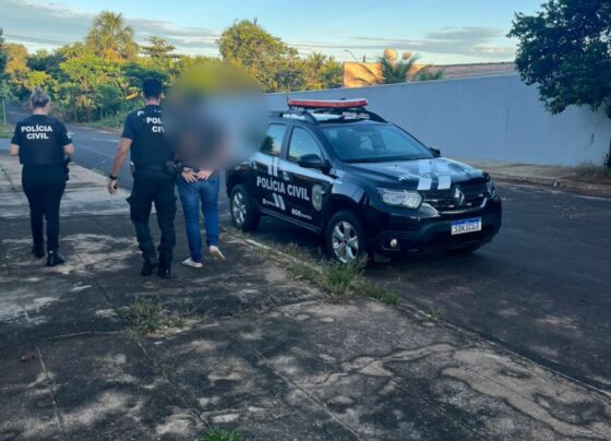PCGO prende homem por divulgar conteúdo íntimo de vítima como forma de vingança, em Paraúna