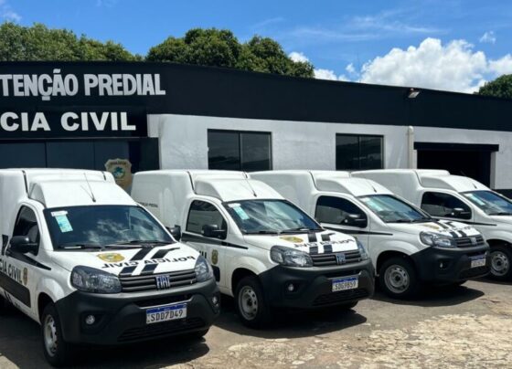 Polícia Civil entrega novos veículos que serão usados de serviços administrativos