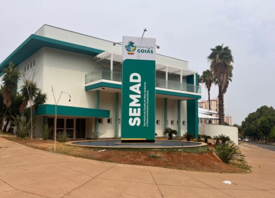 Sede da Secretaria de Estado de Meio Ambiente e Desenvolvimento Sustentável em Goiânia (Foto: Semad)
