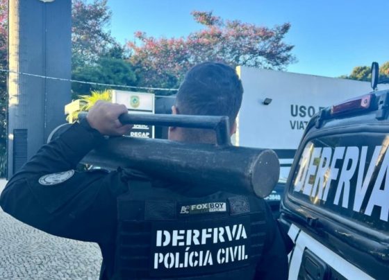 PCGO cumpre busca e apreensão contra líder de associação criminosa por roubo, receptação e