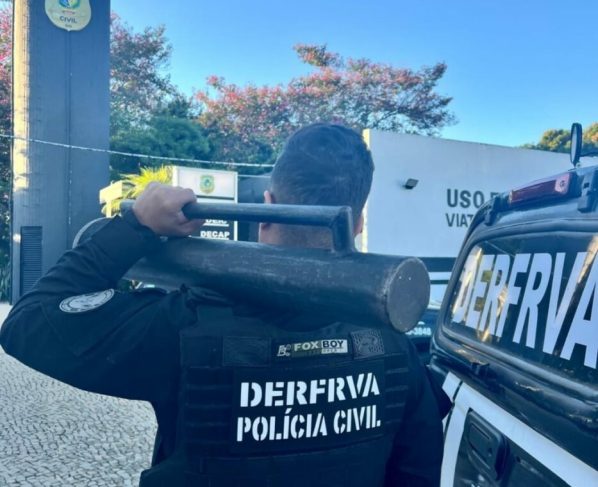 PCGO cumpre busca e apreensão contra líder de associação criminosa por roubo, receptação e