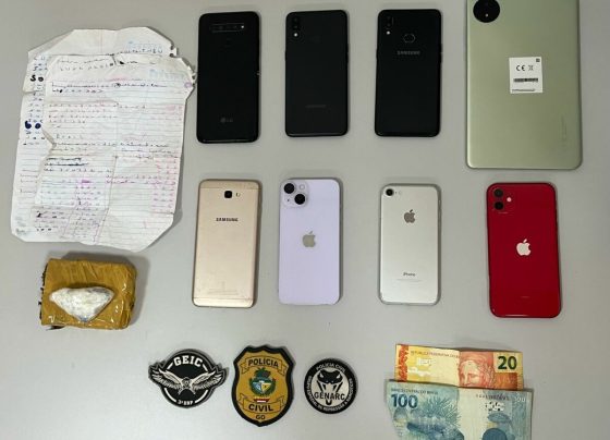 PCGO cumpre mandado contra o tráfico de drogas em Anápolis