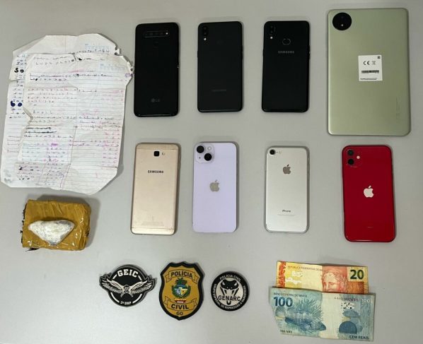 PCGO cumpre mandado contra o tráfico de drogas em Anápolis