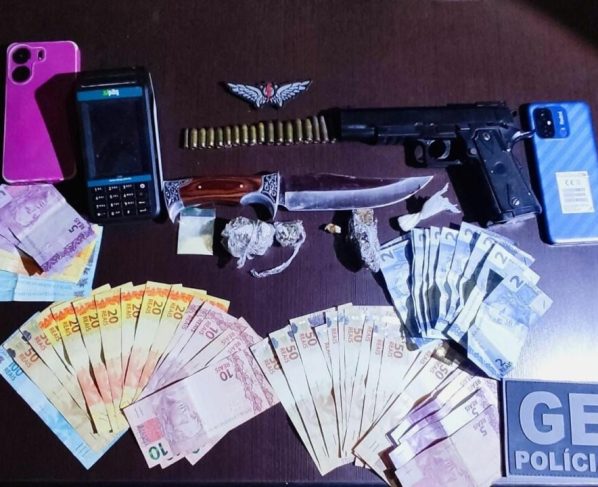 PCGO e PMGO prendem família em Iporá por tráfico de drogas