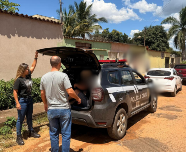 PCGO prende homem em flagante por estuprar a filha de apenas 6 anos em Luziânia