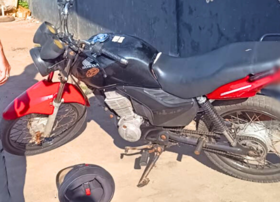 PCGO prende homem em flagrante por receptação de moto furtada e adulteração de placa em Niquelândia