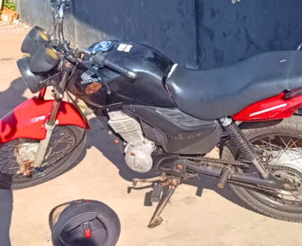 PCGO prende homem em flagrante por receptação de moto furtada e adulteração de placa em Niquelândia