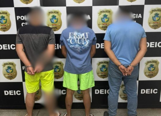 PCGO prende trio faccionado investigado por ataques a agentes de Segurança Pública no Pará; Líder do grupo é preso