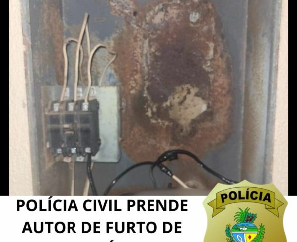 PC prende suspeito de furto de energia em Jataí