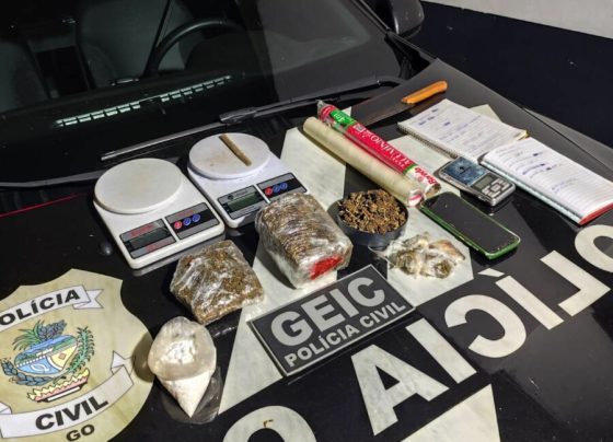 PCGO prende traficante com “super maconha” em Iporá