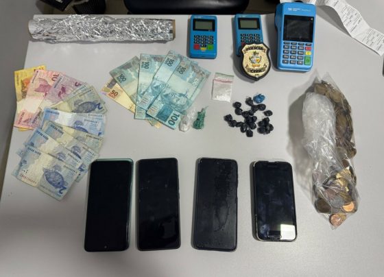 Polícia Civil interdita estabelecimento utilizado como ponto do tráfico de drogas em Firminópolis e prende investigado