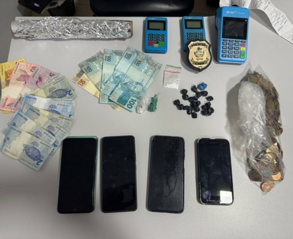 Polícia Civil interdita estabelecimento utilizado como ponto do tráfico de drogas em Firminópolis e prende investigado