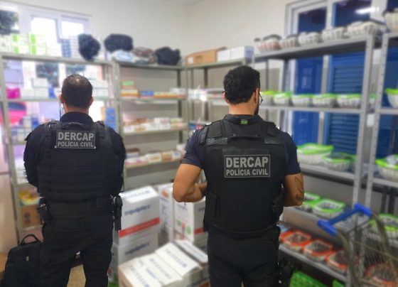 ‘Operação Tarja Branca’: PCGO apura fraudes na compra de produtos farmacêuticos em cidade do interior de Goiás