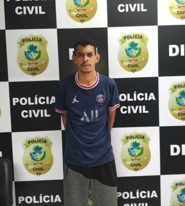 PCGO prende homicida em flagrante em menos de 1 hora após o crime