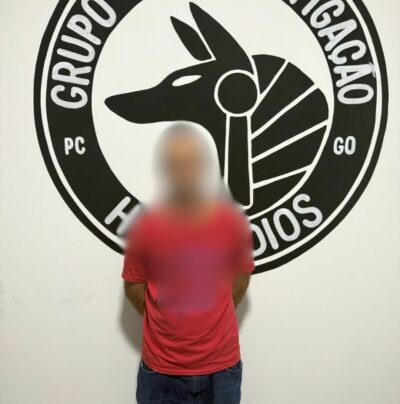 PCGO prende investigado por matar outro em frente a distribuidora de Senador Canedo