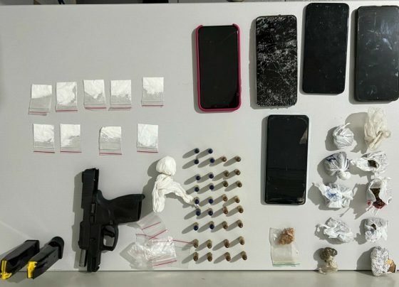 PCGO prende pai e filho por tráfico de drogas e posse ilegal de arma de fogo em Santa Helena