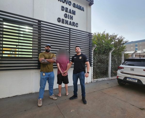 Polícia Civil prende homem em flagrante por esfaquear conhecido em Novo Gama; vítima teve perda do baço