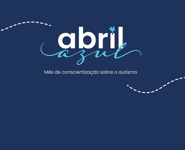 Imagem com fundo azul escuro. No centro, está escrito