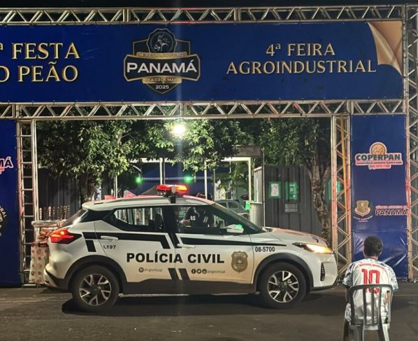 PCGO realiza ação policial em festa municipal de Panamá