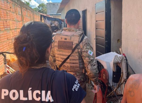 Polícia Civil cumpre mandado de busca e localiza drogas e dinheiro em residência de Padre Bernardo