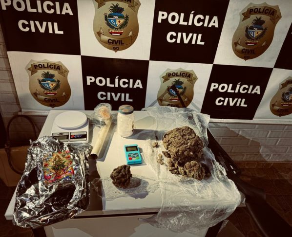 PCGO desarticula organização criminosa ligada ao tráfico de drogas e causa prejuízo de R$ 100 mil ao crime