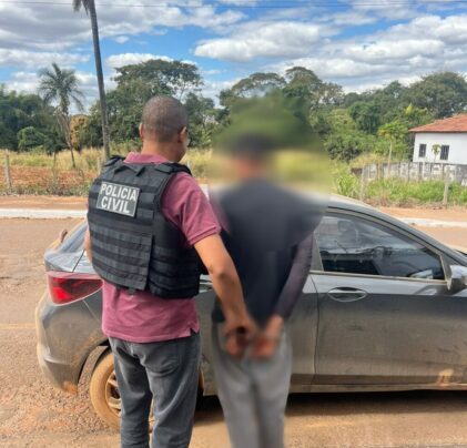 PCGO prende foragido condenado por homicídio e investigado por tráfico e outros crimes em Orizona