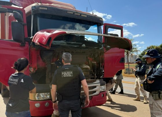 PCGO recebe instrução da PRF sobre abordagem veicular em Jataí