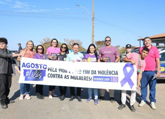 Forças de Segurança e Prefeitura de Planaltina fazem blitz educativa contra a violência doméstica à mulher