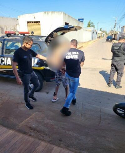 PCGO cumpre mandado de prisão preventiva contra investigado por violência doméstica e tráfico em Formosa