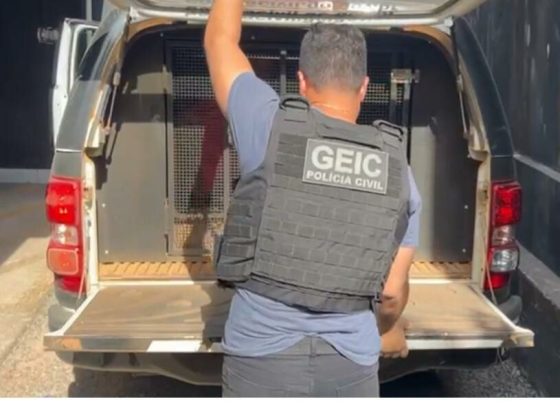 PCGO prende em Luziânia homem condenado por série de roubos à mão armada