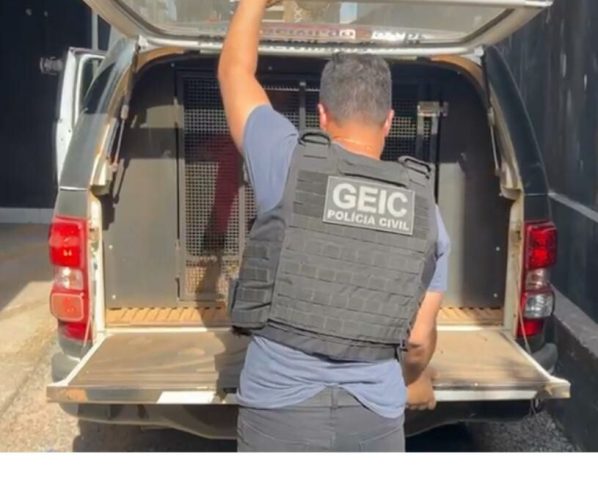 PCGO prende em Luziânia homem condenado por série de roubos à mão armada