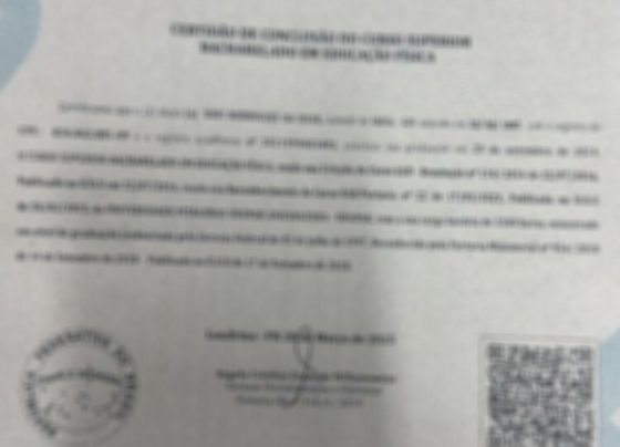 PCGO prende homem em flagrante por falsificação de diploma universitário em Aparecida de Goiânia