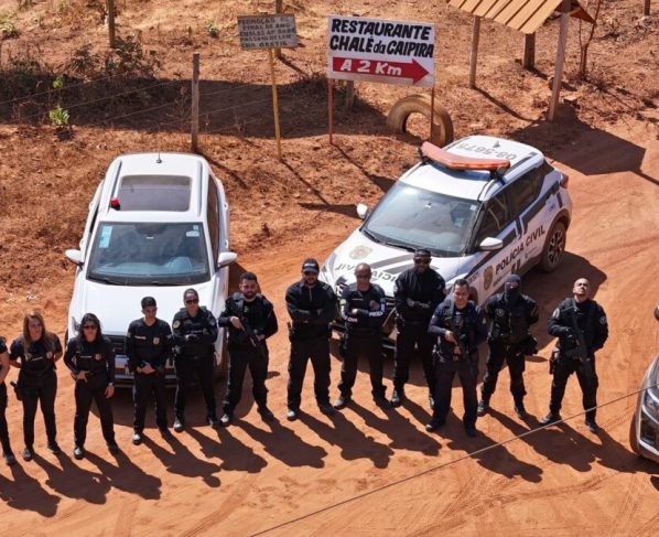 Polícia Civil faz operação em Alexânia em decorrência de ameaça