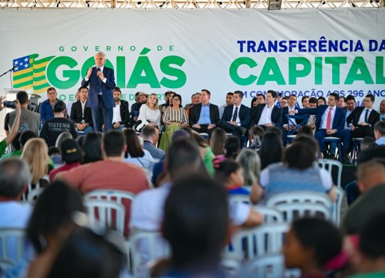 Polícia Civil participa de transferência simbólica da capital para Santa Cruz de Goiás