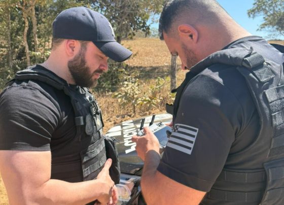 PCGO prende dois suspeitos por tentativa de homicídio em bar de Cristalina