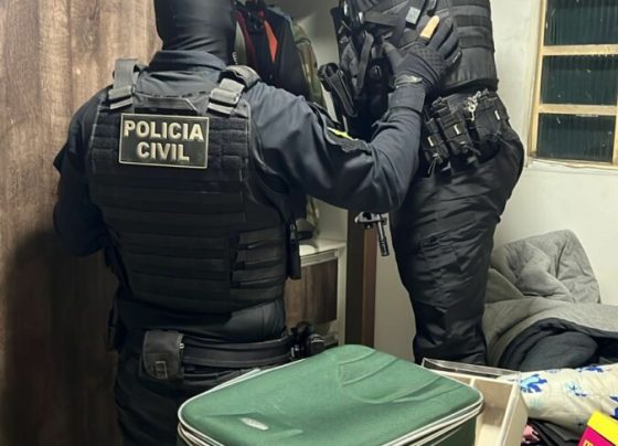 PCGO prende dez pessoas envolvidas em uma associação criminosa do tráfico de drogas em Rio Verde