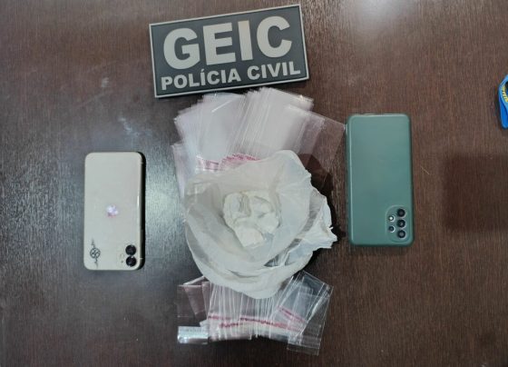 Dupla é presa pela PCGO