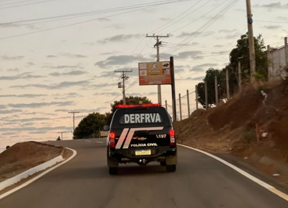 PCGO cumpre mandado de prisão de investigado por roubo a motorista de aplicativo