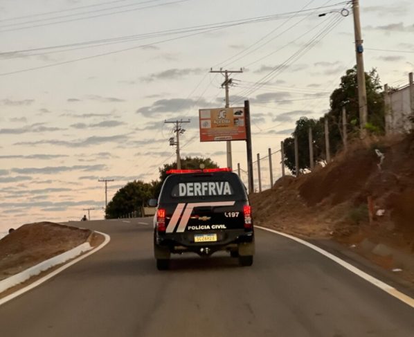 PCGO cumpre mandado de prisão de investigado por roubo a motorista de aplicativo