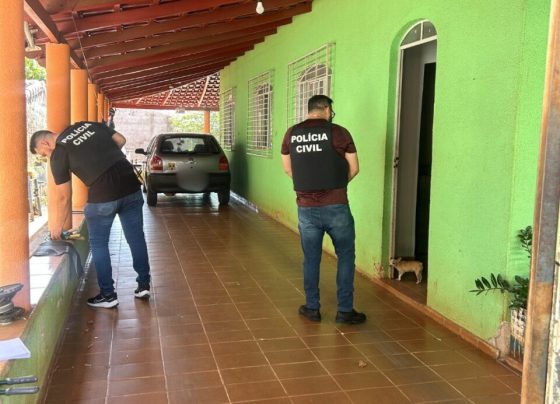 PCGO cumpre mandado e apreende objetos em investigação de estelionato em São Luís de Montes Belos