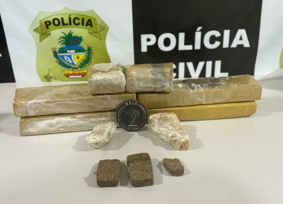PCGO prende dois homens em flagrante por tráfico de drogas em Cristalina