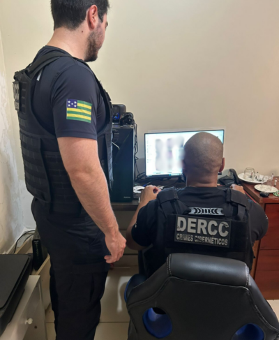 PCGO prende homem por armazenar material de exploração sexual envolvendo crianças e adolescentes