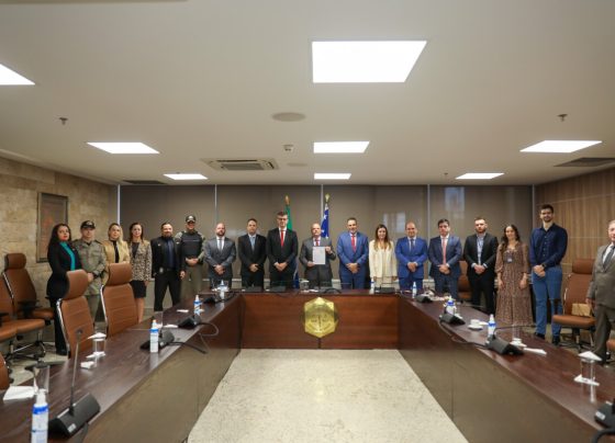 TJGO, MPGO e SSP GO firmam cooperação para leilão de veículos e bens apreendidos em Goiás